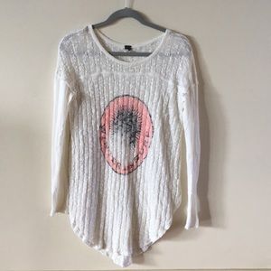 Feee people long sleeve shirt
